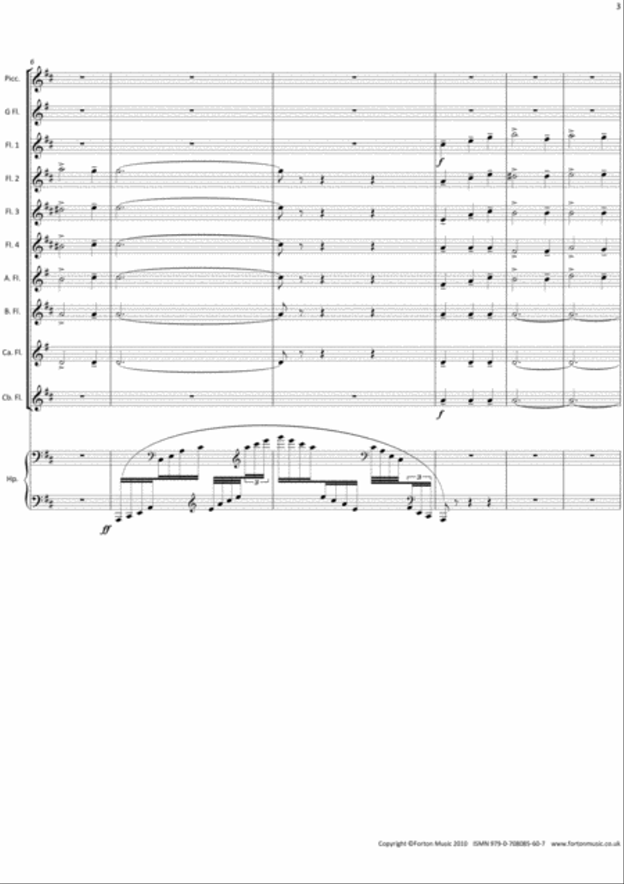 Valse des Fleurs Valse des Fleurs Flute scores gallery preview page 3