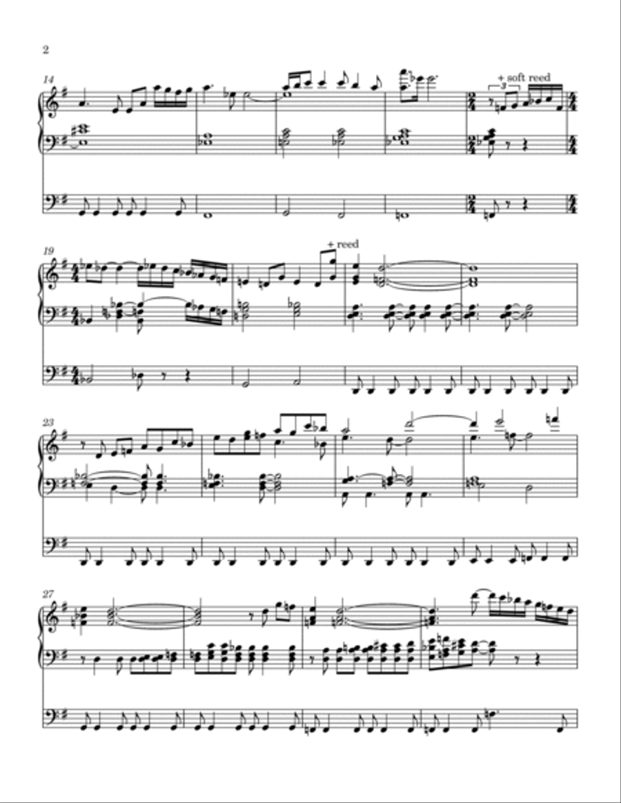An American Symphony An American Symphony Organ Solo scores gallery preview page 2