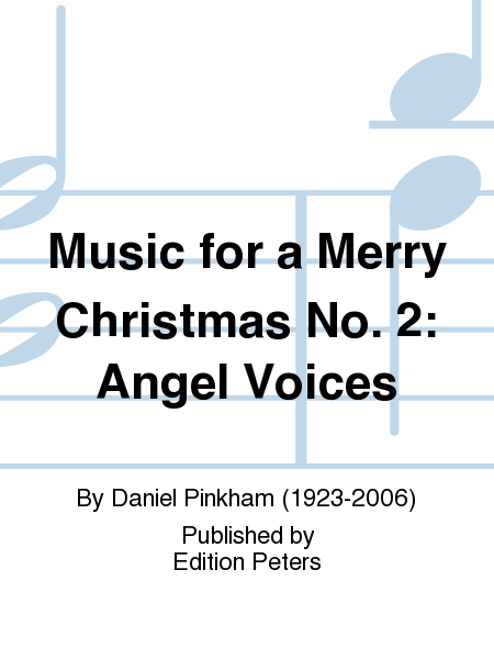 Music for a Merry Christmas No.2: Angel Voice