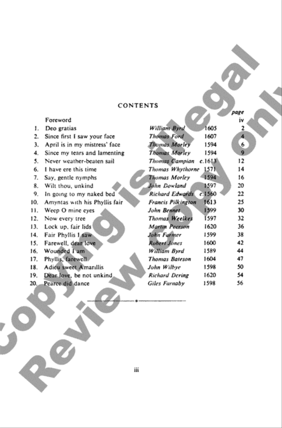 Invitation to Madrigals, Book 2 4-Part scores gallery preview page 23