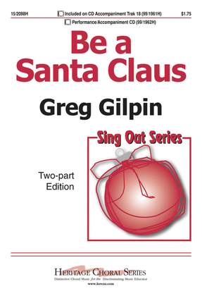 Book cover for Be a Santa Claus