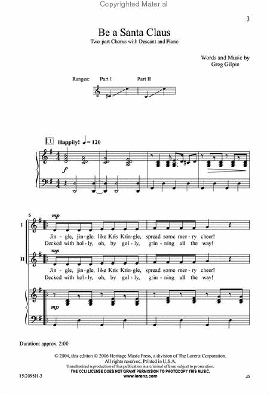 <br>Sheet music extract