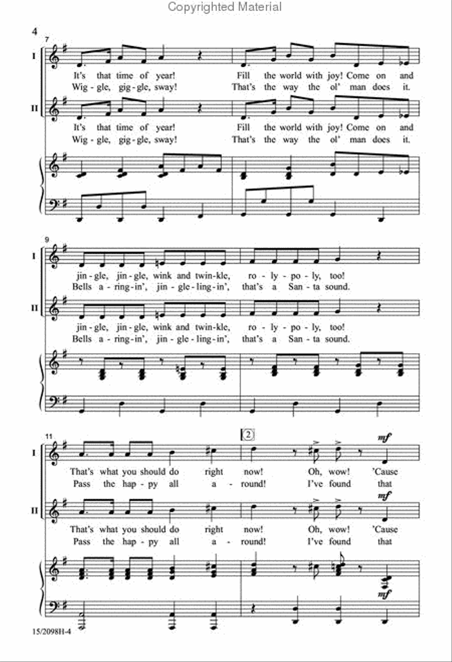 <br>Sheet music extract
