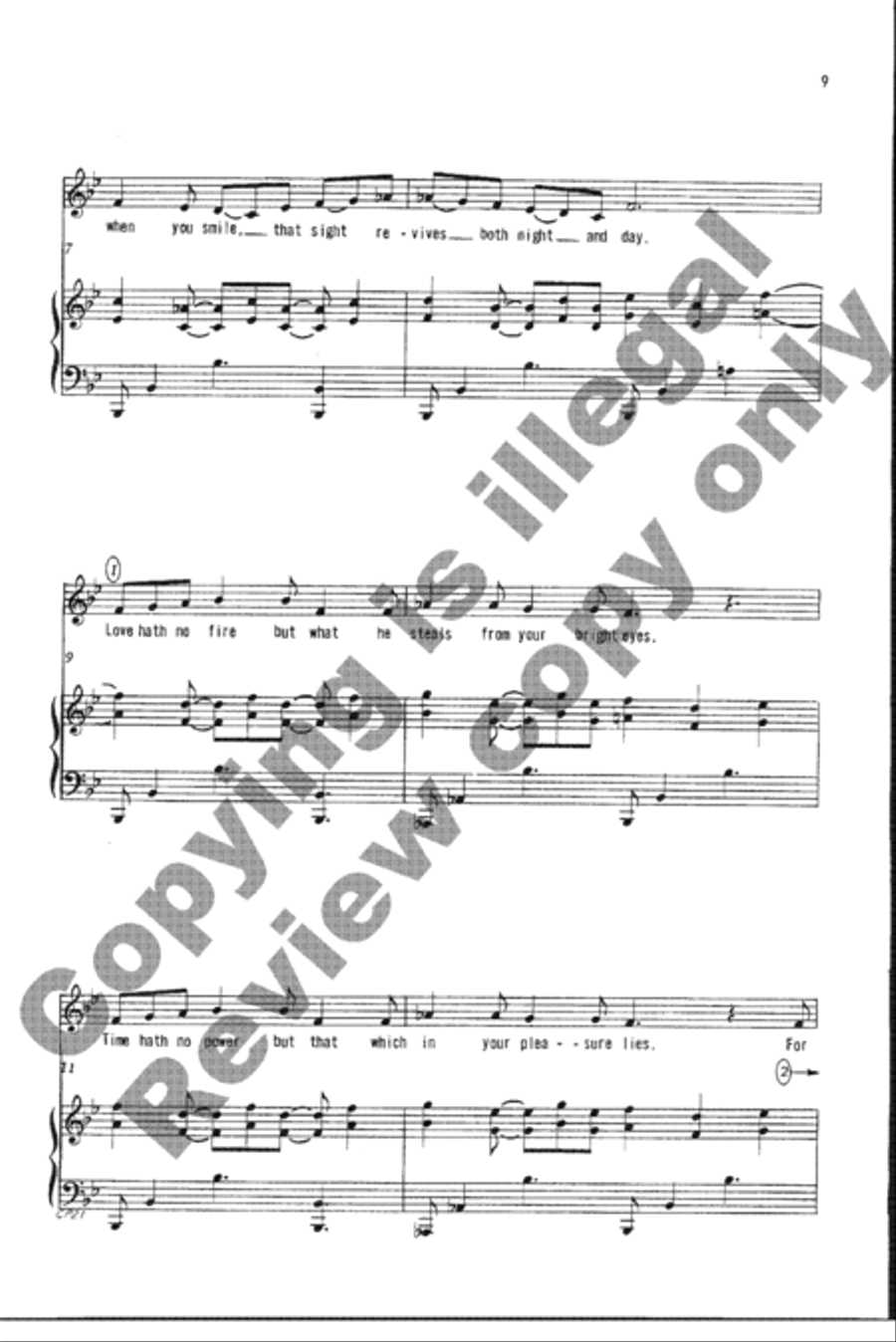Love Songs in the Round SSA scores gallery preview page 27