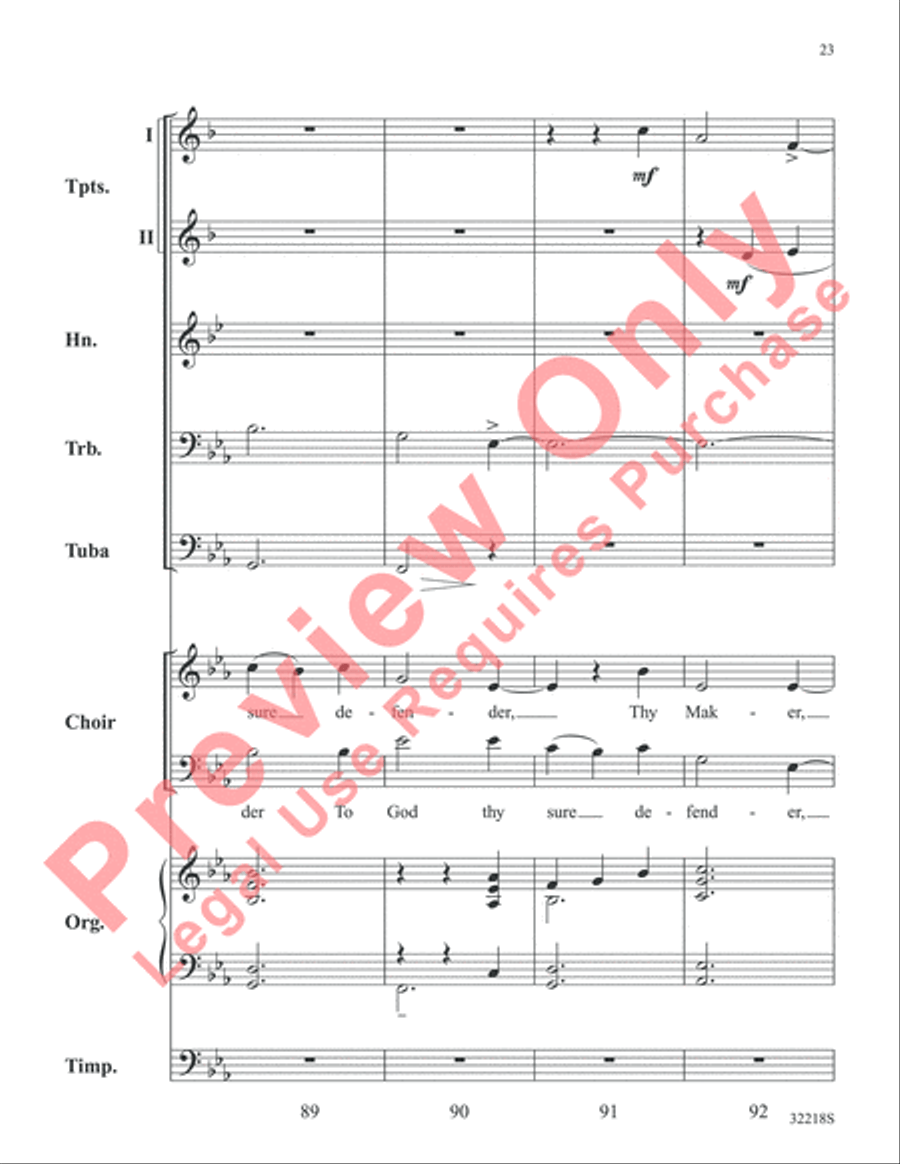 Awake, My Heart Choir scores gallery preview page 24