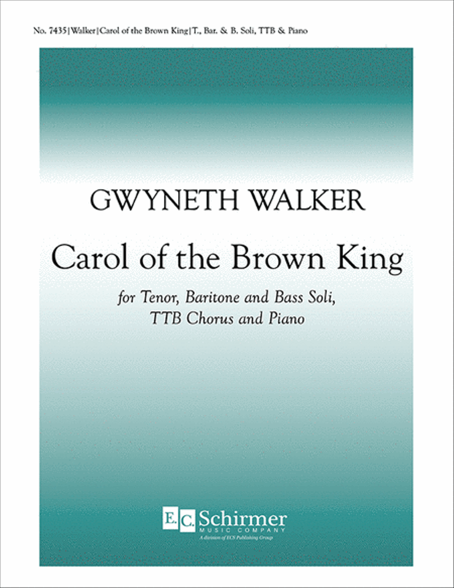 Carol of the Brown King TTB scores gallery preview page 1