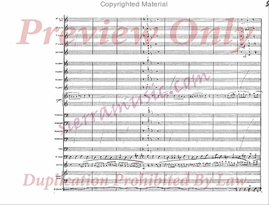 Invention For Guitar And Trumpet Jazz Ensemble scores gallery preview page 6