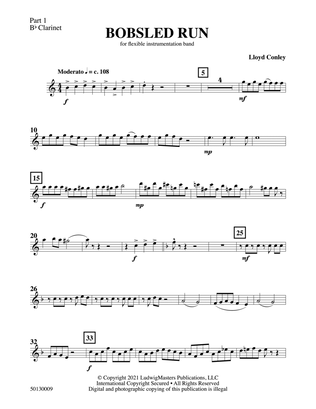 Bobsled Run: Part 1 - B-flat Clarinet