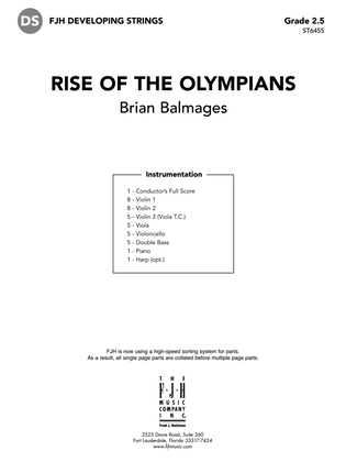 Rise of the Olympians: Score