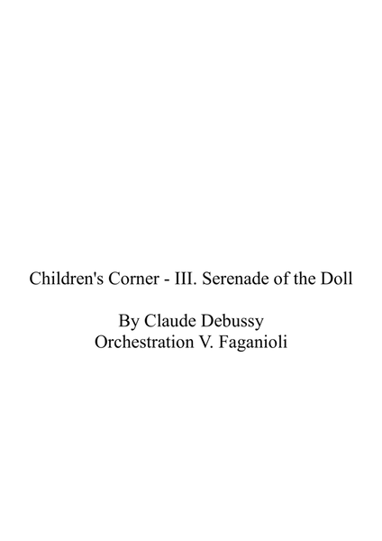 Children's Corner III Serenade of the Doll image number null