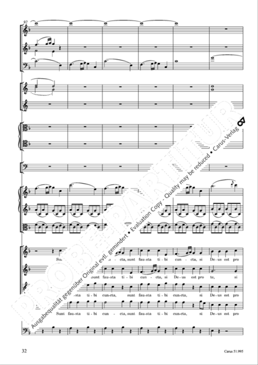 Insanae et vanae curae 4-Part scores gallery preview page 33
