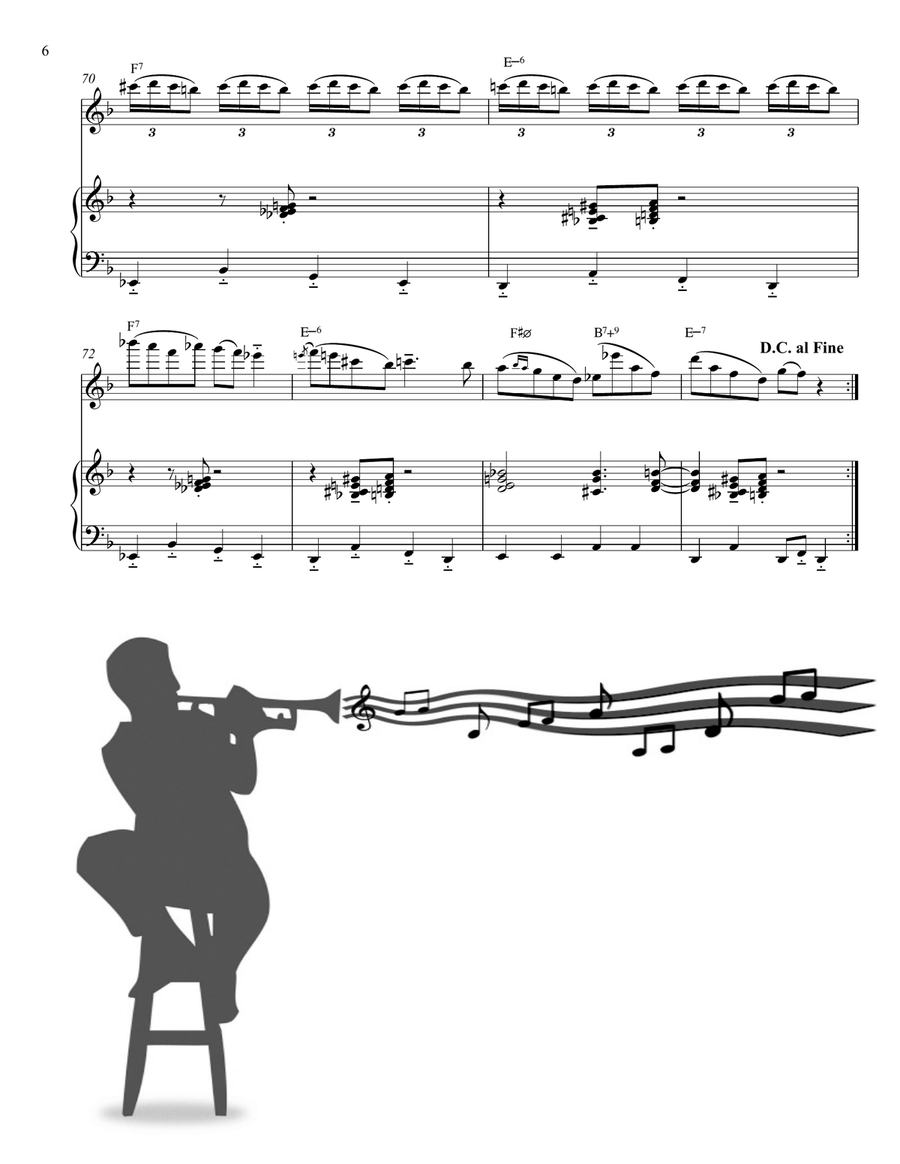 A Night In Tunisia Flute Solo scores gallery preview page 6