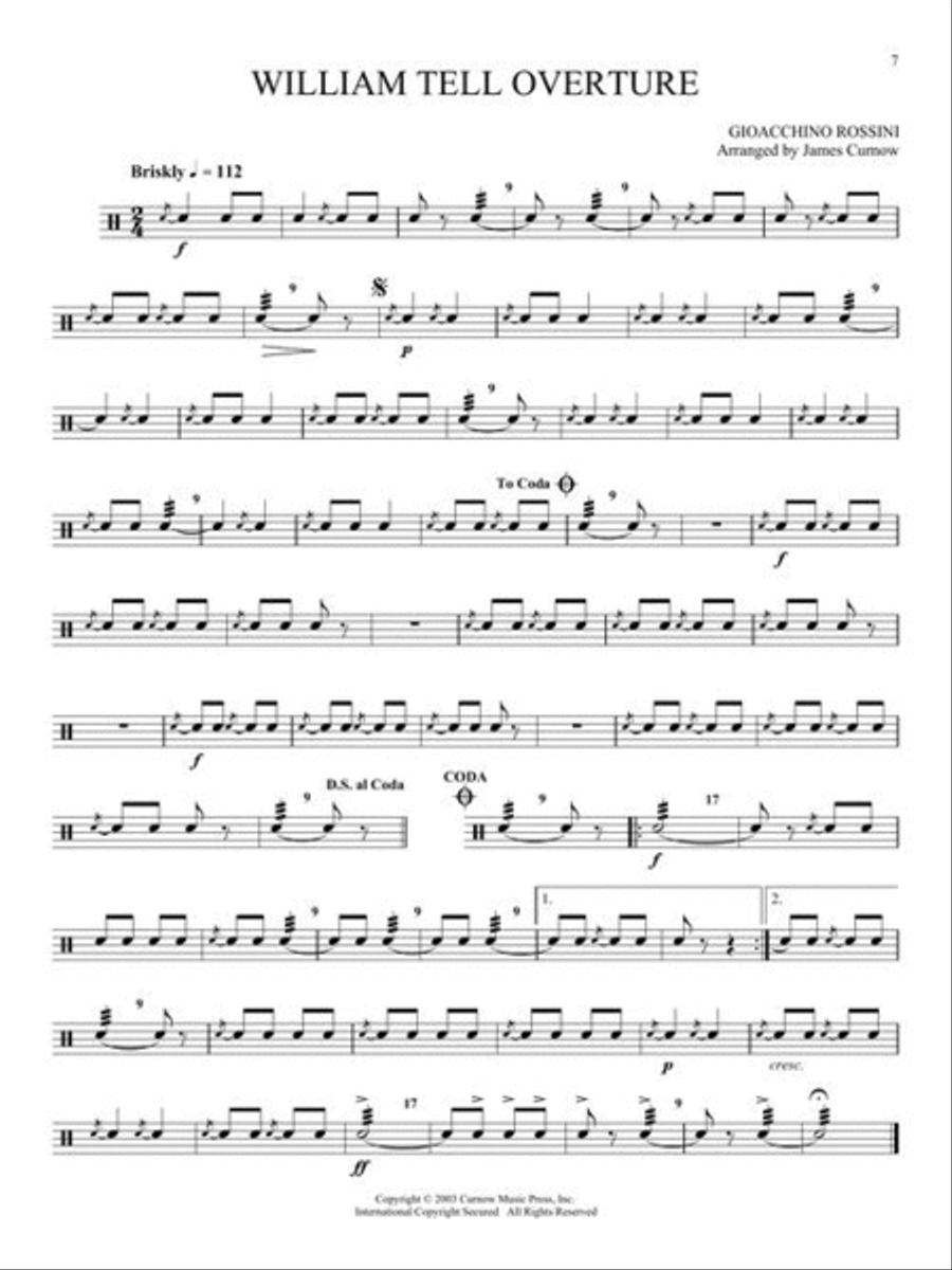 First 50 Solos You Should Play on Snare Drum Percussion scores gallery preview page 8