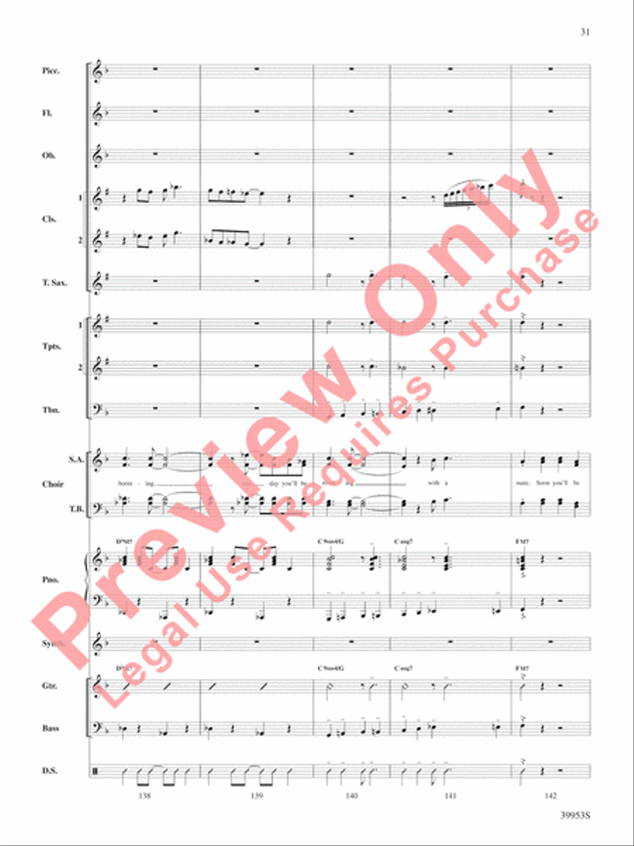 Honk! Honk! Choir scores gallery preview page 32
