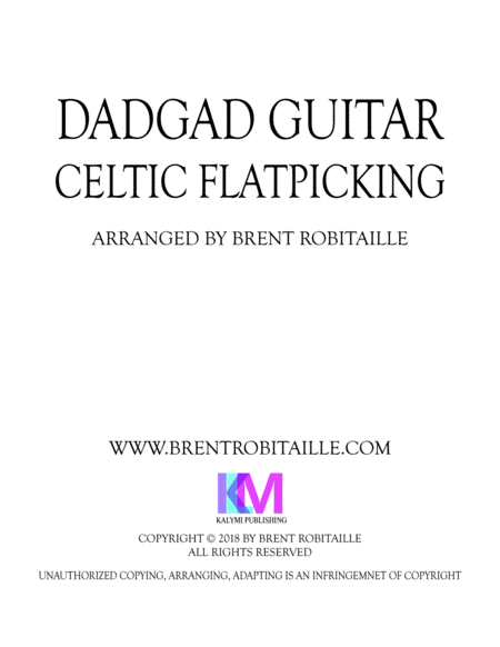 DADGAD Guitar - Celtic Flatpicking Flatpicking Guitar - Digital Sheet Music