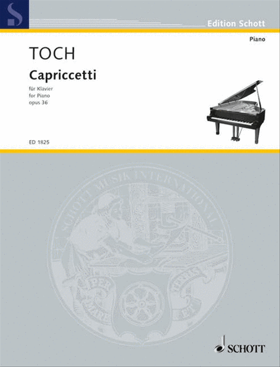 Capriccetti Piano Solo scores gallery preview page 1