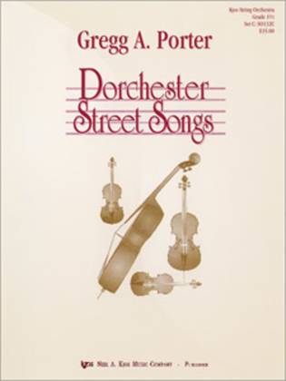 Book cover for Dorchester Street Songs