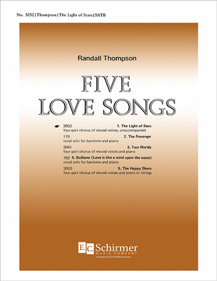 Five Love Songs: 1. The Light of Stars