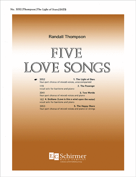 Five Love Songs: 1. The Light of Stars
