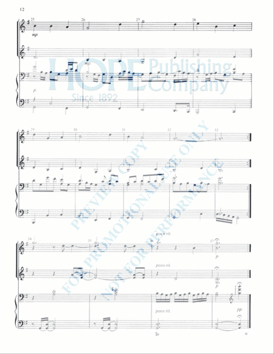 Five Duets for Christmas Five Duets for Christmas Percussion scores gallery preview page 14