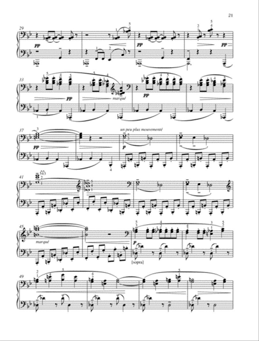 Jimbo's Lullaby Piano Solo scores gallery preview page 2