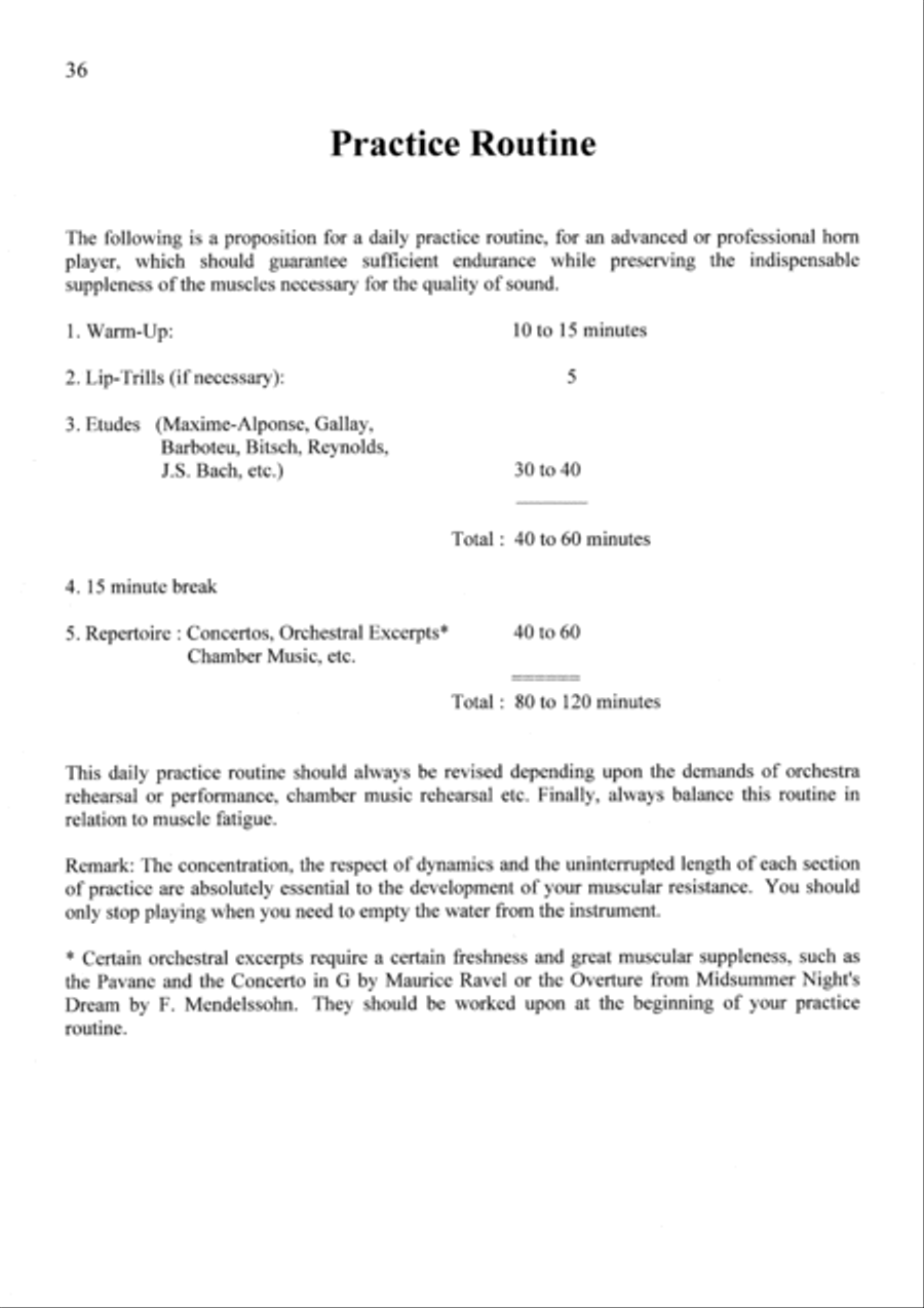 Treatise-Method and Exercises & 21 Etudes Horn scores gallery preview page 7