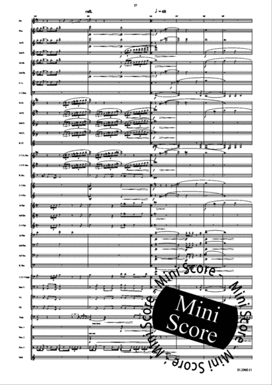 Jeanne d'Arc Concert Band scores gallery preview page 33