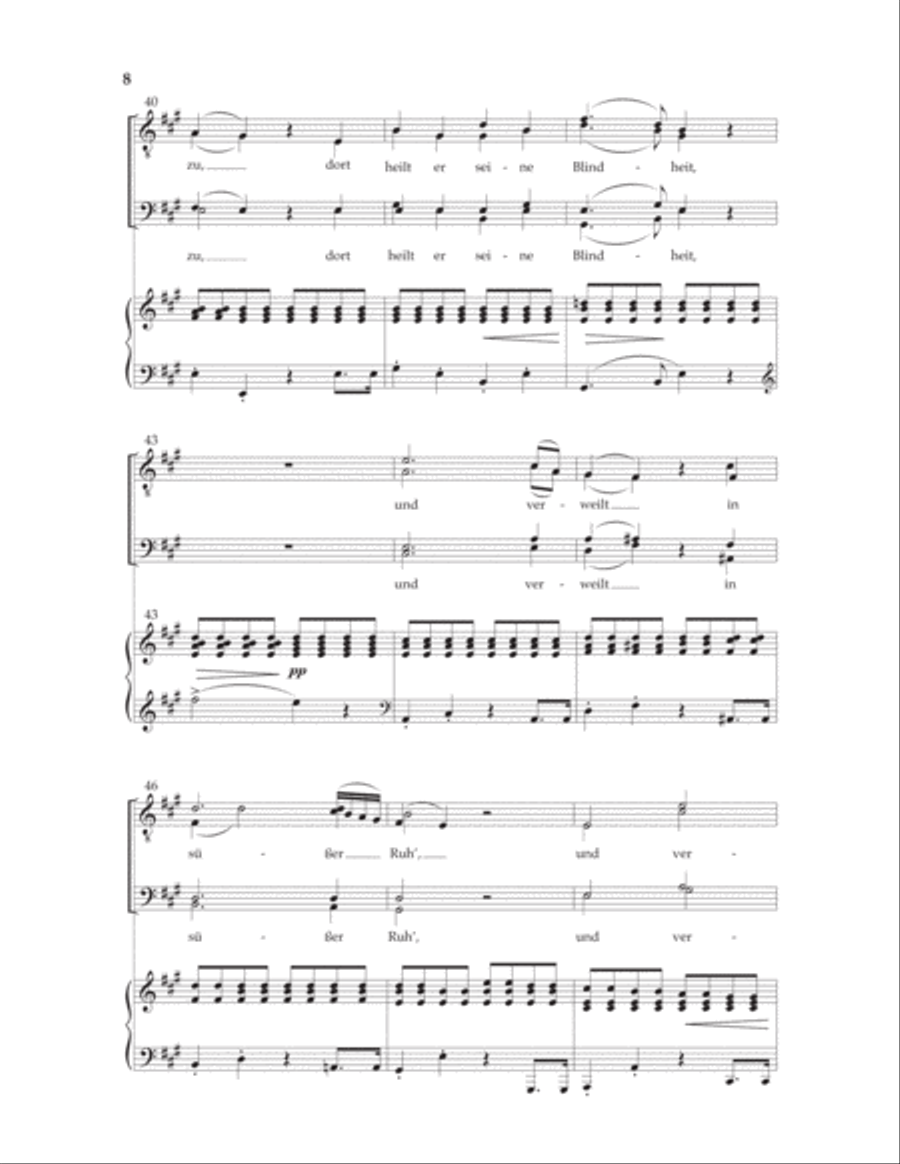 An Sylvia (op. 106, No. 4) (arr. Ragnar Bohlin)
