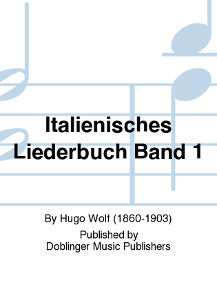 Book cover for Italienisches Liederbuch Band 1