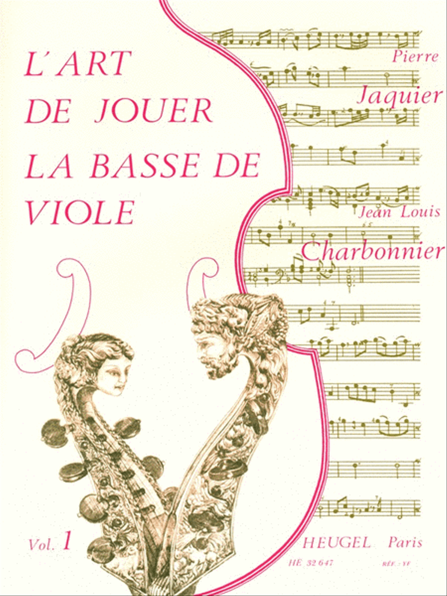The Art Of Playing The Viola Da Gamba - Vol. Viola scores gallery preview page 1