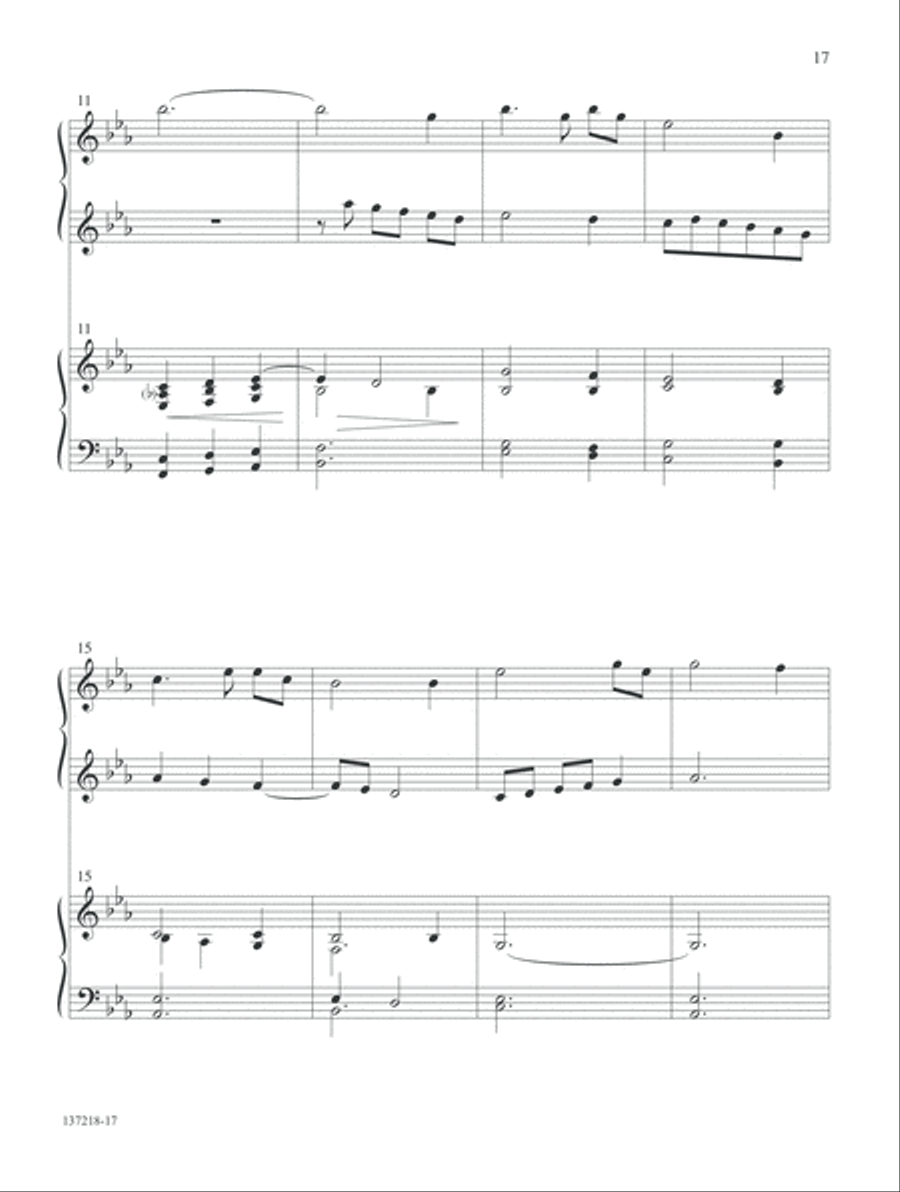 Praise Him! Praise Him! Praise Him! Praise Him! Piano Accompaniment scores gallery preview page 12