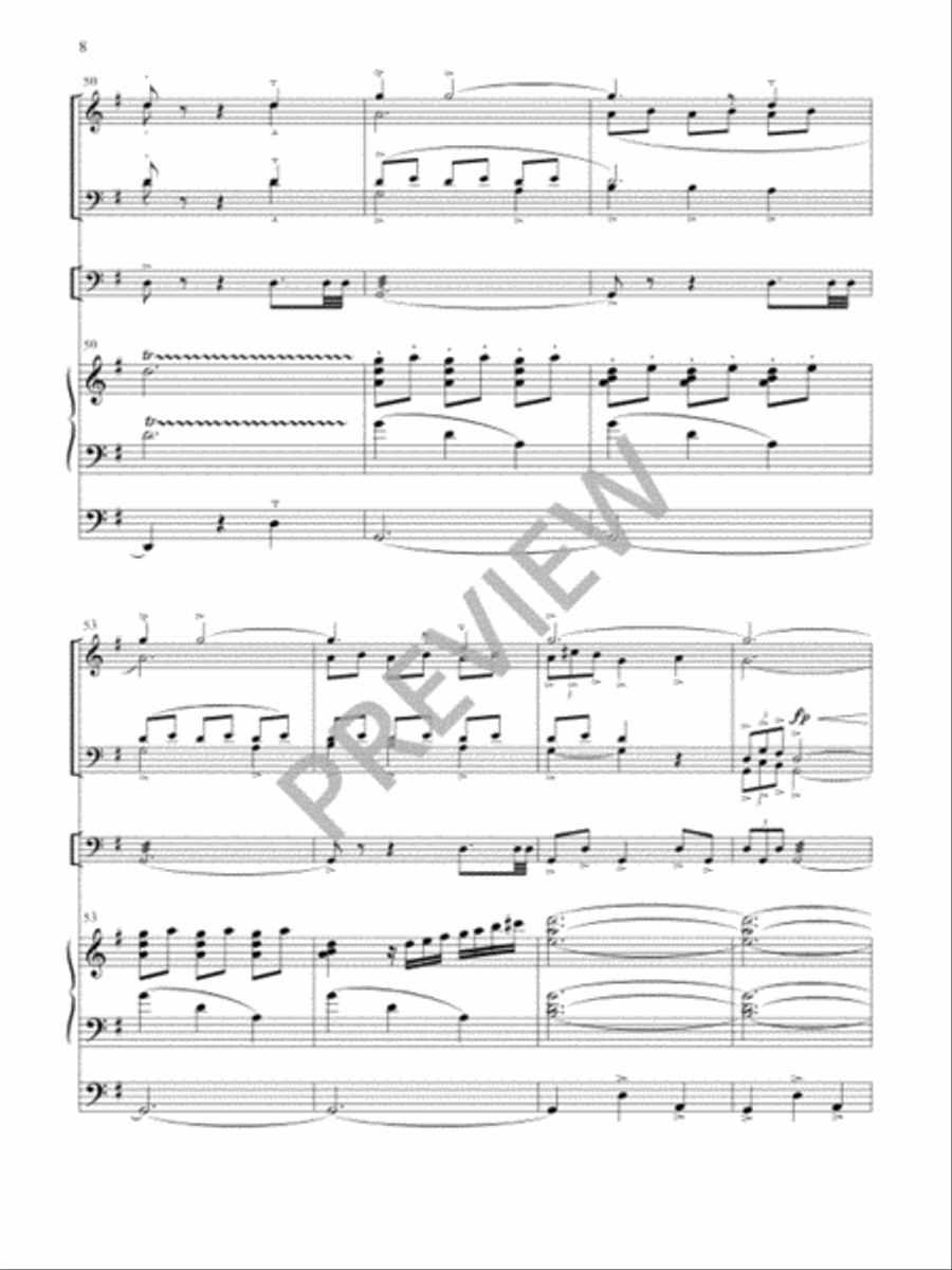 Gaudeamus! Trombone scores gallery preview page 9