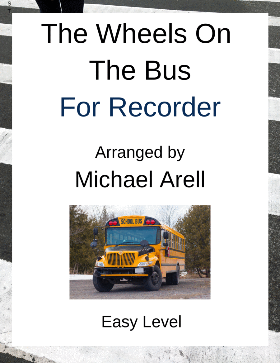 The Wheels On The Bus--Easy Recorder Small Ensemble scores gallery preview page 1