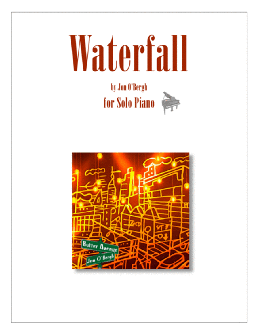 Waterfall Waterfall Piano Solo scores gallery preview page 1