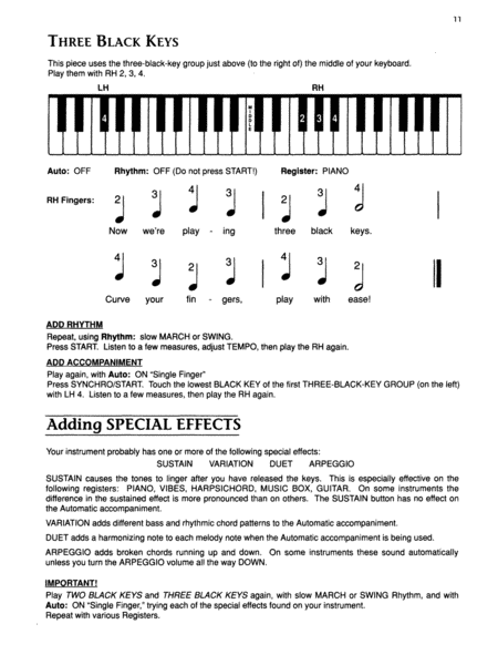 Chord Approach to Electronic Keyboards Lesson Book, Book 1