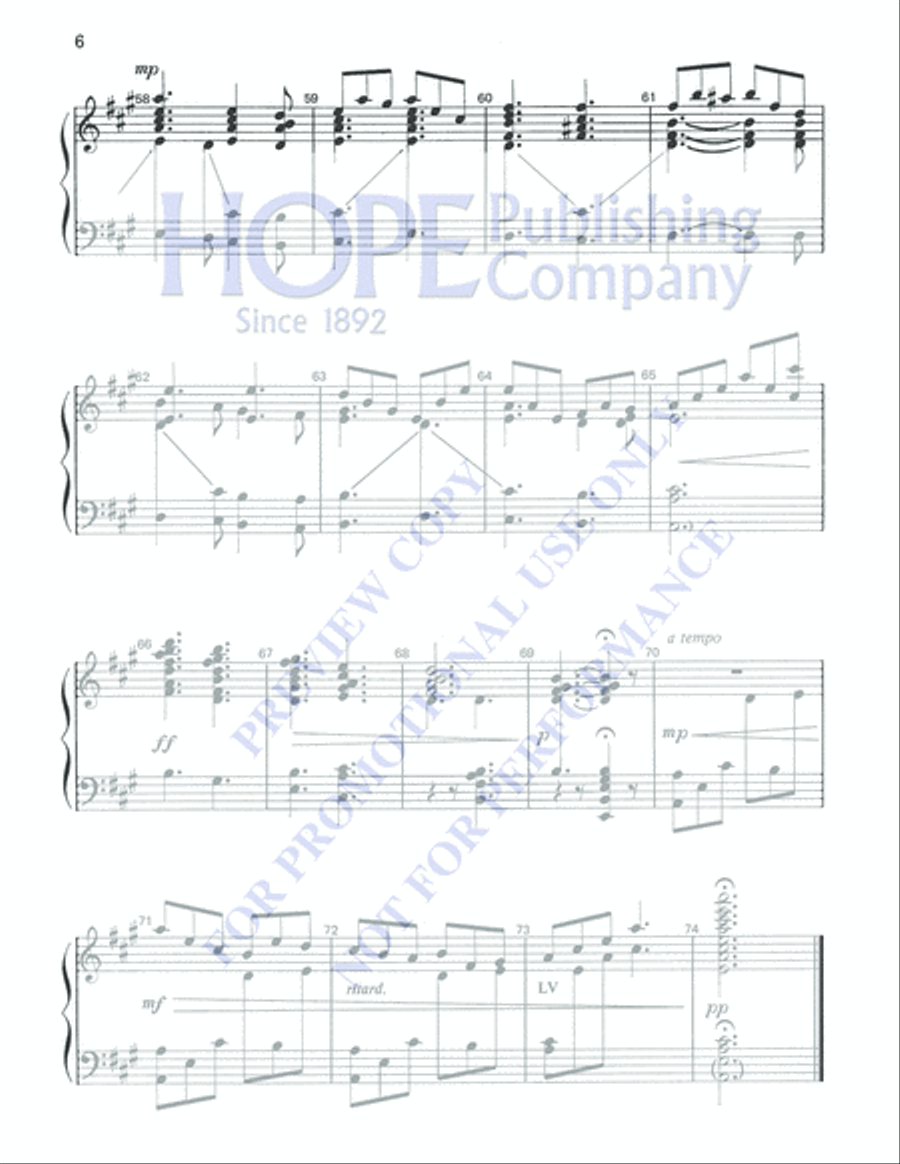 Venite Adoremus 5-Octaves scores gallery preview page 6