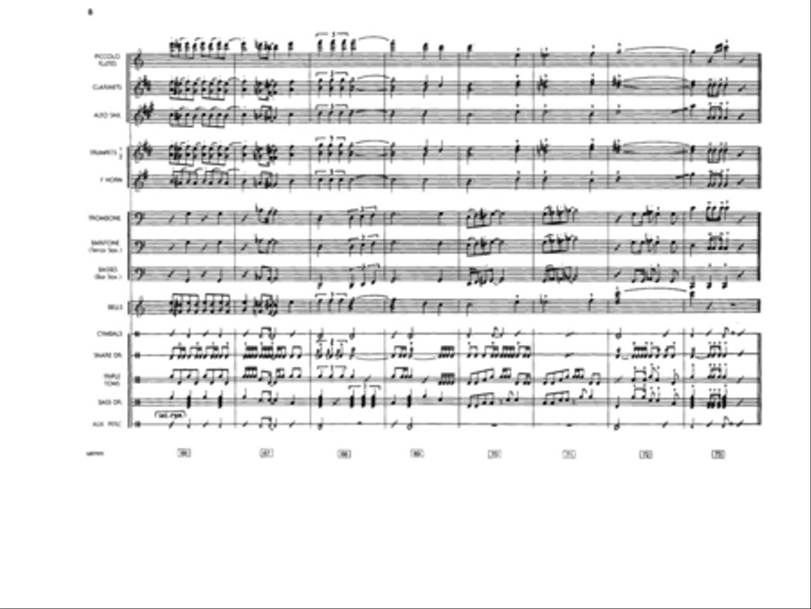 Consider Yourself Consider Yourself Marching Band scores gallery preview page 9