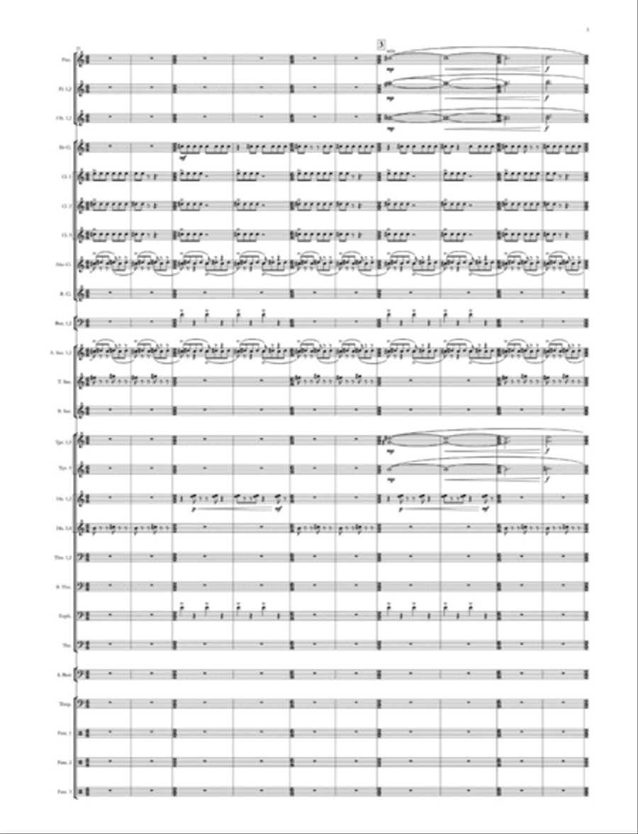 Run to the Edge Concert Band scores gallery preview page 4