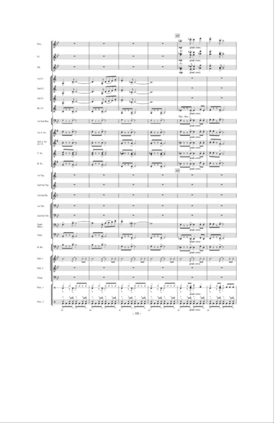Nightflight Concert Band scores gallery preview page 9