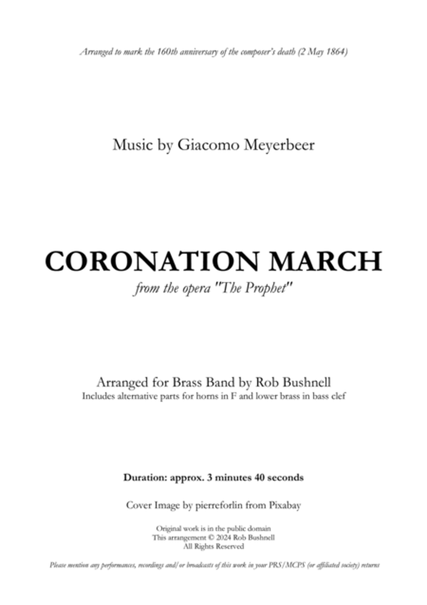 Coronation March from "Le prophète" (Meyerbeer) - Brass Band image number null