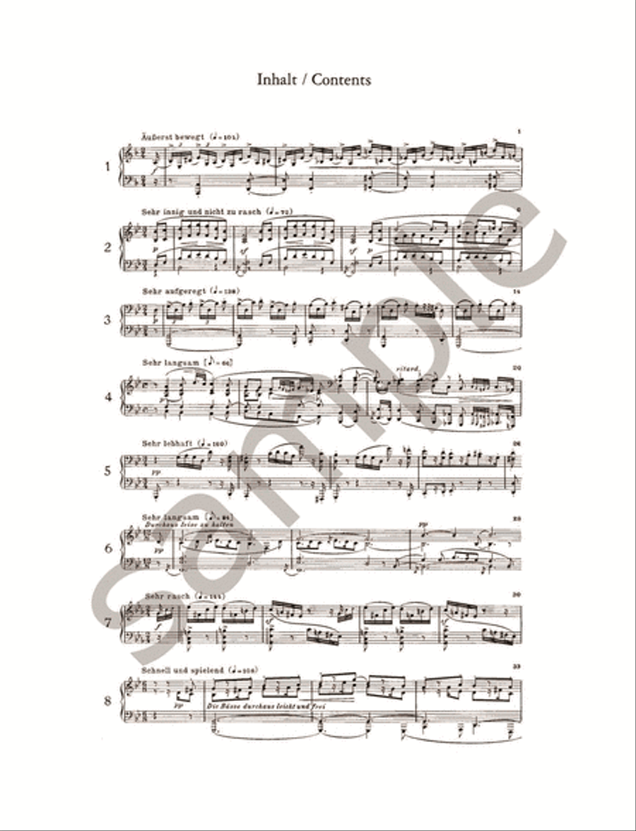 Kreisleriana Op. 16 for Piano Piano scores gallery preview page 2