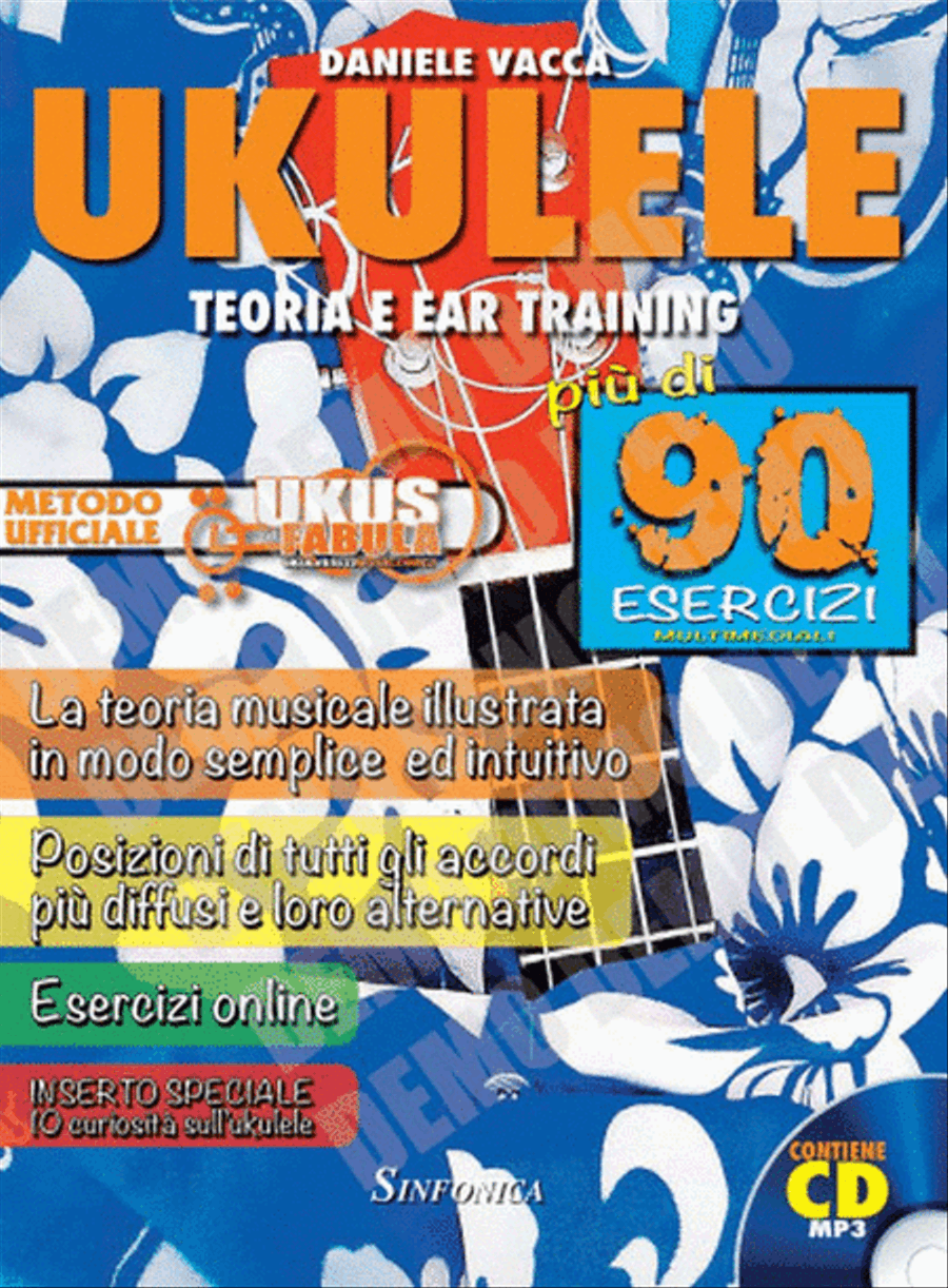 Ukulele - Teoria e Ear Training Ukulele scores gallery preview page 1