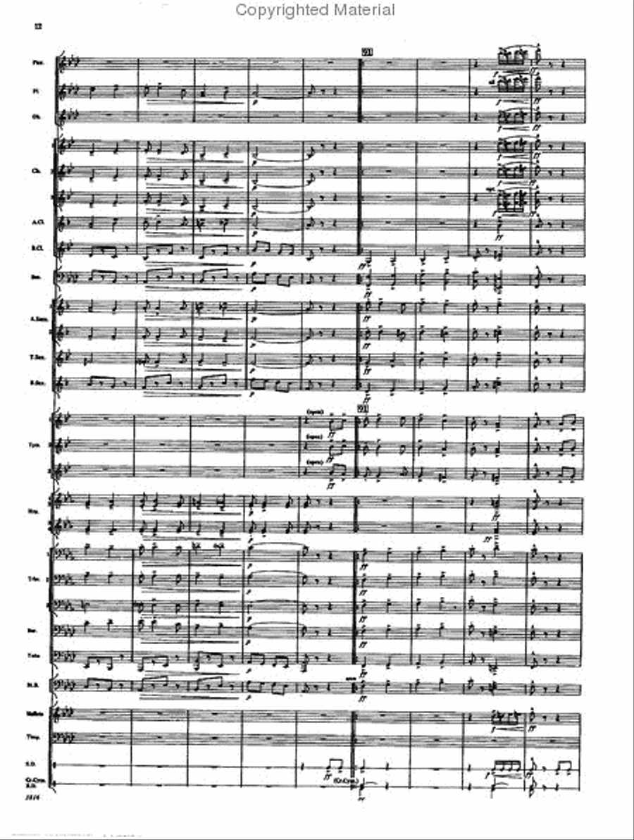 Proud Spirit Concert Band scores gallery preview page 11