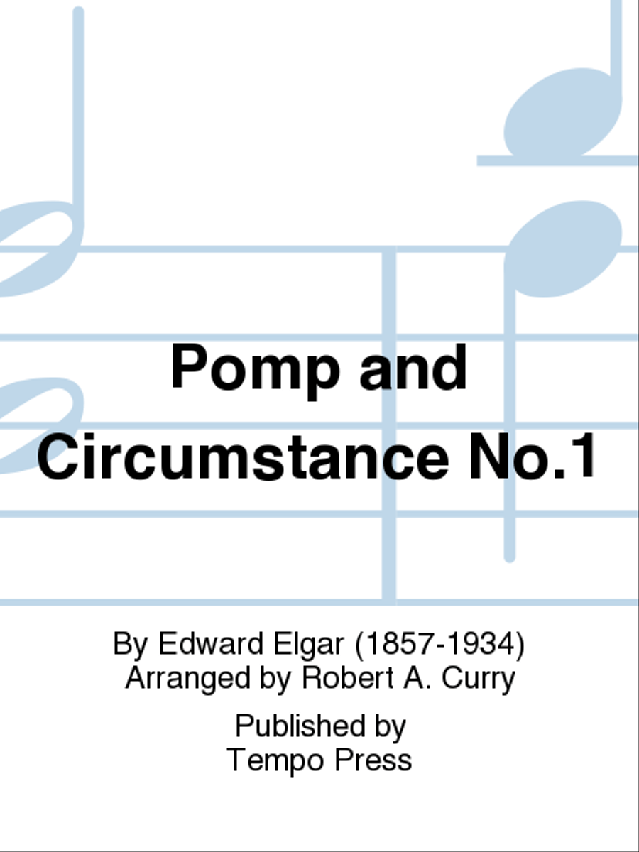 Pomp and Circumstance March No. 1 Orchestra scores gallery preview page 1