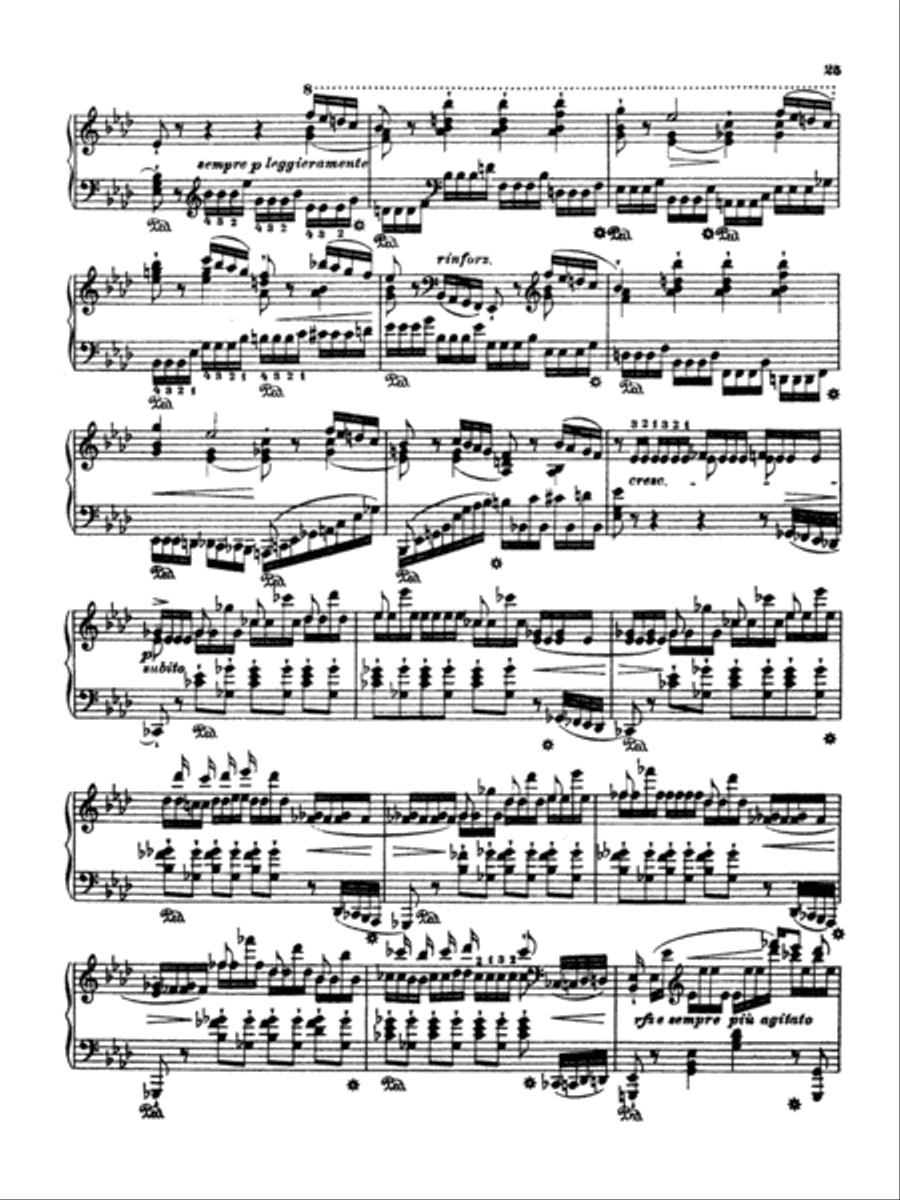 Liszt: Etudes (Volume III) Piano Method scores gallery preview page 4