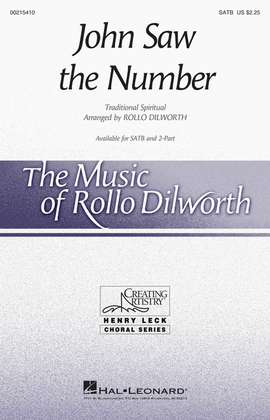 Book cover for John Saw the Number
