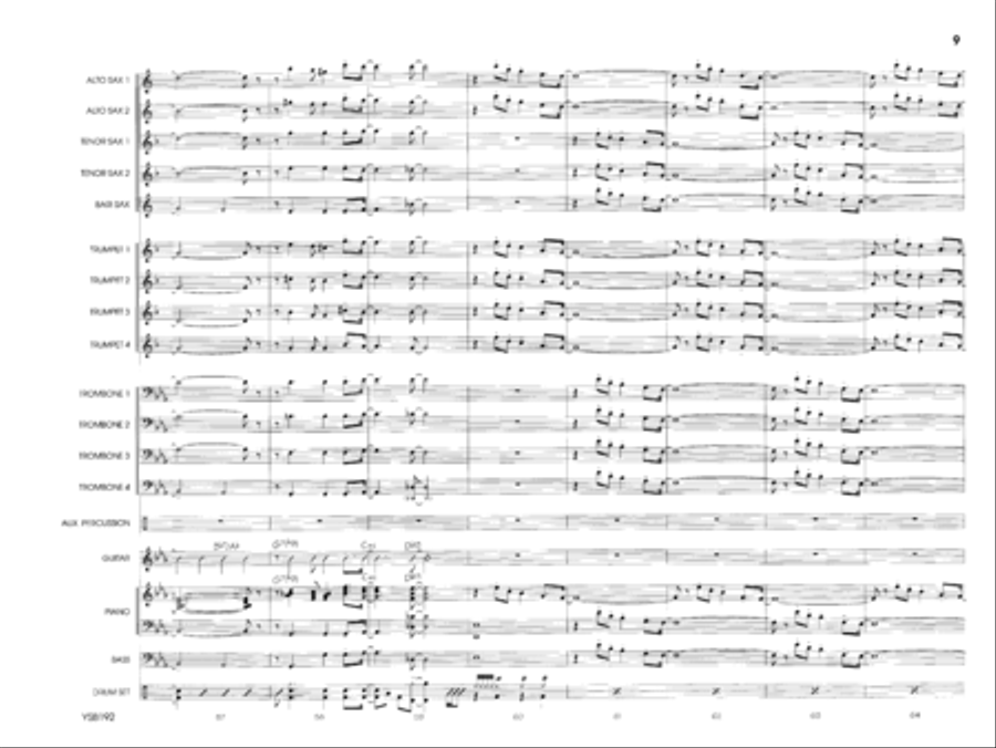 Boomerang Boomerang Jazz Ensemble scores gallery preview page 9