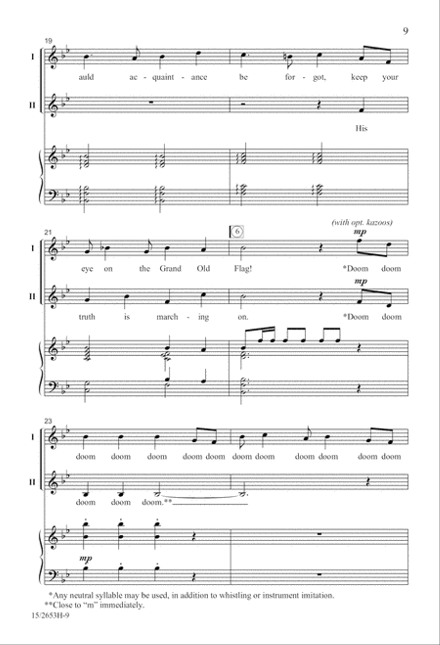 Here's Two Cohan! Here's Two Cohan! 2-Part scores gallery preview page 9