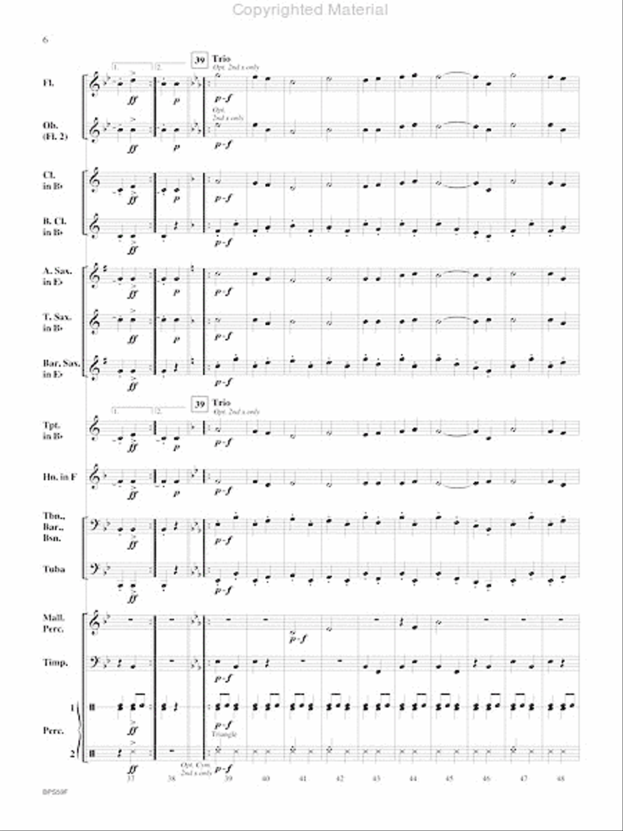 Valor Valor Concert Band scores gallery preview page 7
