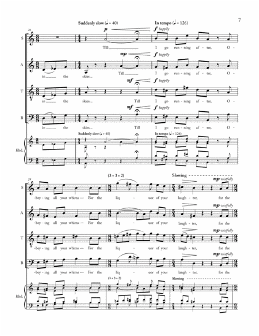 Love, thricewise Divisi scores gallery preview page 6